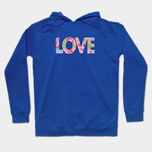 Floral LOVE Blooms Hoodie